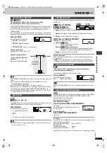 Preview for 17 page of Panasonic DVDXP30 - DIG. VIDEO DISC PLAY Operating Instructions Manual