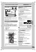 Preview for 27 page of Panasonic DVDXP30 - DIG. VIDEO DISC PLAY Operating Instructions Manual