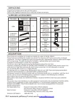Preview for 3 page of Panasonic DVU-1009 MK2 Installation Instructions Manual