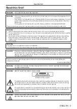 Preview for 5 page of Panasonic DW17K2U Operating Instructions Manual