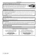 Preview for 6 page of Panasonic DW17K2U Operating Instructions Manual