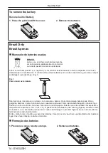 Preview for 14 page of Panasonic DW17K2U Operating Instructions Manual