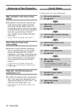 Preview for 16 page of Panasonic DW17K2U Operating Instructions Manual