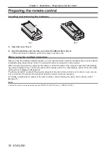 Предварительный просмотр 30 страницы Panasonic DW17K2U Operating Instructions Manual