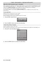 Preview for 60 page of Panasonic DW17K2U Operating Instructions Manual