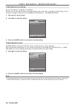 Preview for 62 page of Panasonic DW17K2U Operating Instructions Manual