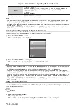 Preview for 72 page of Panasonic DW17K2U Operating Instructions Manual