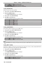 Preview for 120 page of Panasonic DW17K2U Operating Instructions Manual