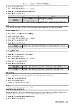 Preview for 123 page of Panasonic DW17K2U Operating Instructions Manual