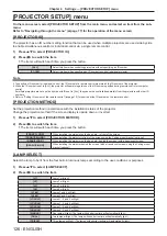 Preview for 126 page of Panasonic DW17K2U Operating Instructions Manual