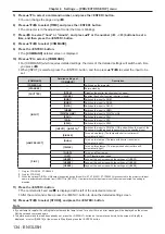 Preview for 134 page of Panasonic DW17K2U Operating Instructions Manual