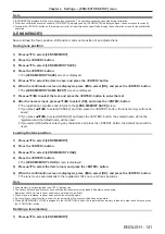 Preview for 141 page of Panasonic DW17K2U Operating Instructions Manual