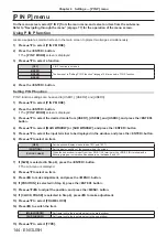 Preview for 144 page of Panasonic DW17K2U Operating Instructions Manual