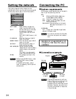 Предварительный просмотр 38 страницы Panasonic DW5000UL - WXGA DLP Projector Operating Instructions Manual