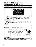 Предварительный просмотр 60 страницы Panasonic DW5000UL - WXGA DLP Projector Operating Instructions Manual