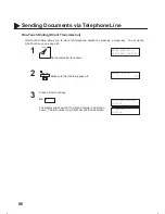 Preview for 90 page of Panasonic DX 1000 - PanaFax B/W Laser Printer User Manual