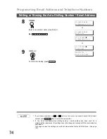 Preview for 74 page of Panasonic DX-600 Network Fax Manual