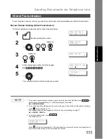 Preview for 111 page of Panasonic DX-600 Network Fax Manual