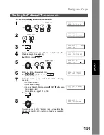 Preview for 143 page of Panasonic DX-600 Network Fax Manual