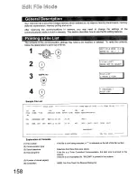 Preview for 158 page of Panasonic DX-800AU Operating Instructions Manual