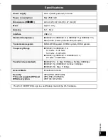 Preview for 3 page of Panasonic DY-WL10 Operating Instructions Manual