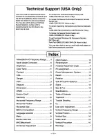 Preview for 23 page of Panasonic E110I User Manual