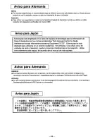 Preview for 64 page of Panasonic E110I User Manual