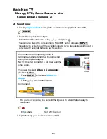 Предварительный просмотр 20 страницы Panasonic E50X Series User Manual