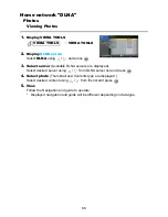 Предварительный просмотр 66 страницы Panasonic E50X Series User Manual