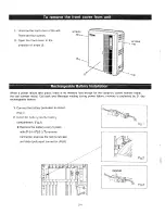 Preview for 26 page of Panasonic EASA-PHONE KX-T123220 Installation Manual