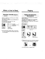 Preview for 2 page of Panasonic EASA-PHONE KX-T123220 Station User'S Manual