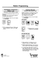 Preview for 5 page of Panasonic EASA-PHONE KX-T123220 Station User'S Manual