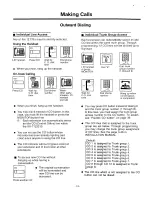 Preview for 14 page of Panasonic EASA-PHONE KX-T123250 Operating Instructions Manual