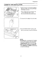 Предварительный просмотр 7 страницы Panasonic EASA-PHONE KX-T1450 Operating Instructions Manual