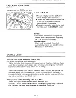 Предварительный просмотр 9 страницы Panasonic EASA-PHONE KX-T1450 Operating Instructions Manual