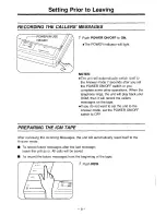 Предварительный просмотр 10 страницы Panasonic EASA-PHONE KX-T1450 Operating Instructions Manual