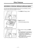 Предварительный просмотр 12 страницы Panasonic EASA-PHONE KX-T1450 Operating Instructions Manual