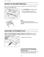 Предварительный просмотр 14 страницы Panasonic EASA-PHONE KX-T1450 Operating Instructions Manual