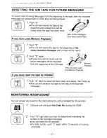 Предварительный просмотр 18 страницы Panasonic EASA-PHONE KX-T1450 Operating Instructions Manual