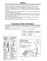 Предварительный просмотр 26 страницы Panasonic EASA-PHONE KX-T1450 Operating Instructions Manual