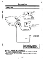 Предварительный просмотр 4 страницы Panasonic EASA-PHONE KX-T1451 Operating Instructions Manual