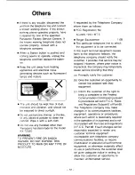 Preview for 13 page of Panasonic Easa-Phone KX-T2355 Operating Instructions Manual