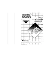 Panasonic Easa-Phone KX-T2365 Operating Instructions Manual preview