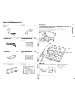 Предварительный просмотр 5 страницы Panasonic EASA-PHONE KX-T2470 Operating Instructions Manual