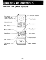 Preview for 2 page of Panasonic EASA-PHONE KX-T3000BA Operating Instructions Manual