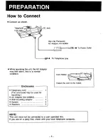 Preview for 6 page of Panasonic EASA-PHONE KX-T3000BA Operating Instructions Manual