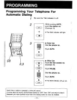 Preview for 14 page of Panasonic EASA-PHONE KX-T3000BA Operating Instructions Manual