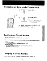 Preview for 15 page of Panasonic EASA-PHONE KX-T3000BA Operating Instructions Manual