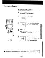 Preview for 23 page of Panasonic EASA-PHONE KX-T3000BA Operating Instructions Manual