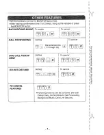 Preview for 6 page of Panasonic EASA-PHONE KX-T30850 Operating Instructions Manual